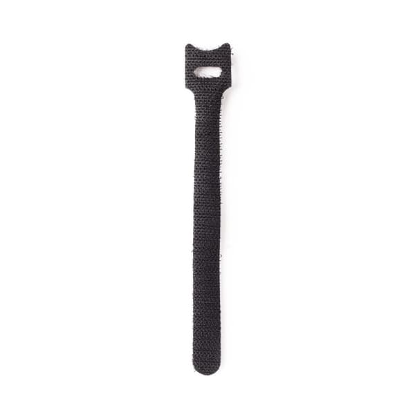 Flanger til kabler Startech B506I-HOOK-LOOP-TIES Sort Nylon 15 cm