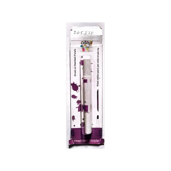 Color Splash Brush-On Pen Purple One Size