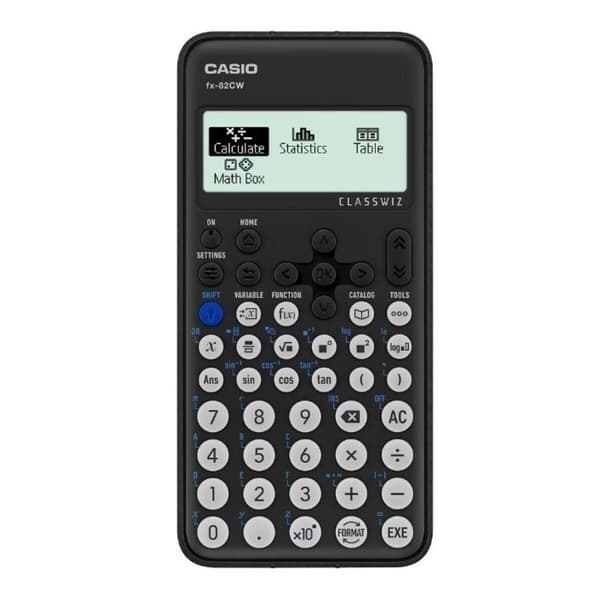 Videnskabelig Cal Casio FX-82CW BOX Sort