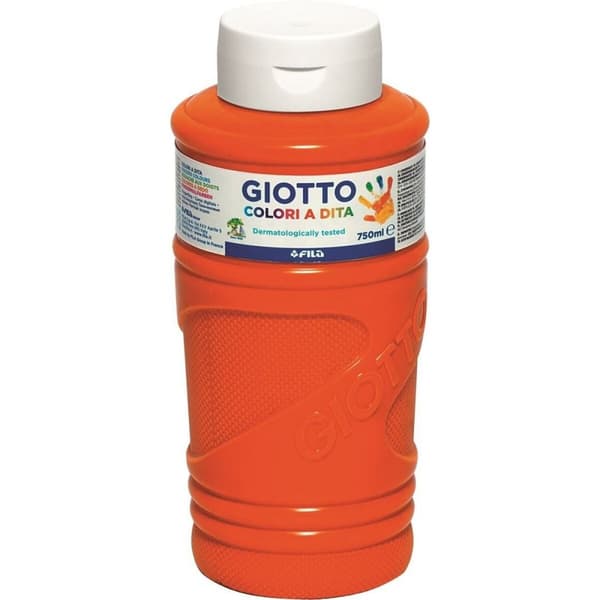 Fingerfärg Giotto Orange 750 ml (6 antal)