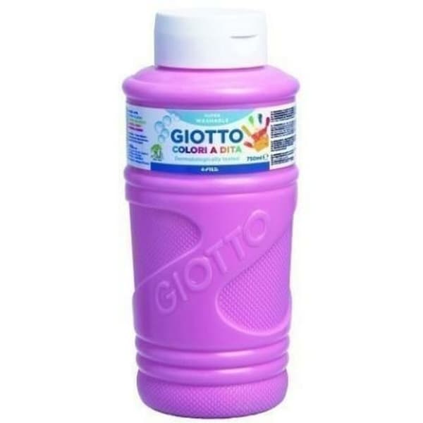 Fingerfärg Giotto Rosa 750 ml (6 antal)