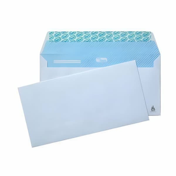 Konvolutter Sam OPEN-176 Hvid 12 x 17,6 cm 10 Dele (50 enheder)