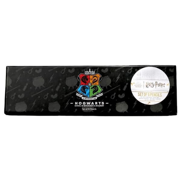 Harry Potter - Set med pennor i en låda Symbol Revival 6 st