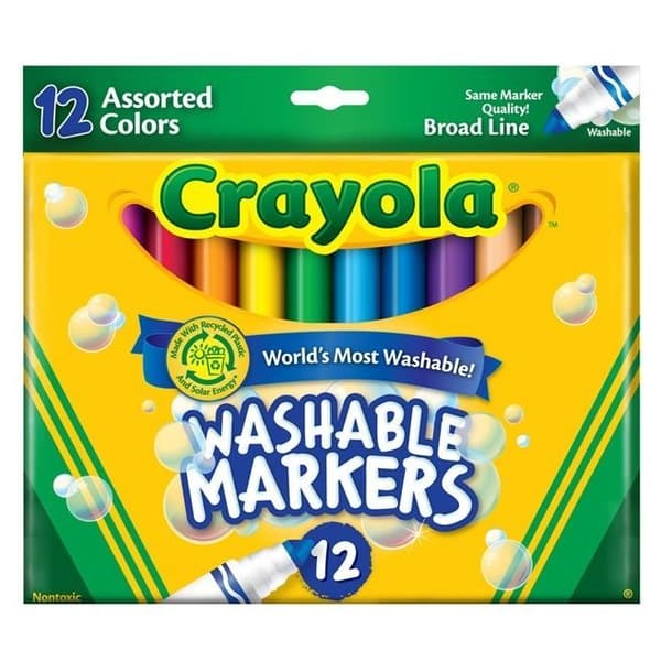 Ultratvättbara färgpennor - CRAYOLA - Blandat - Från 3 år