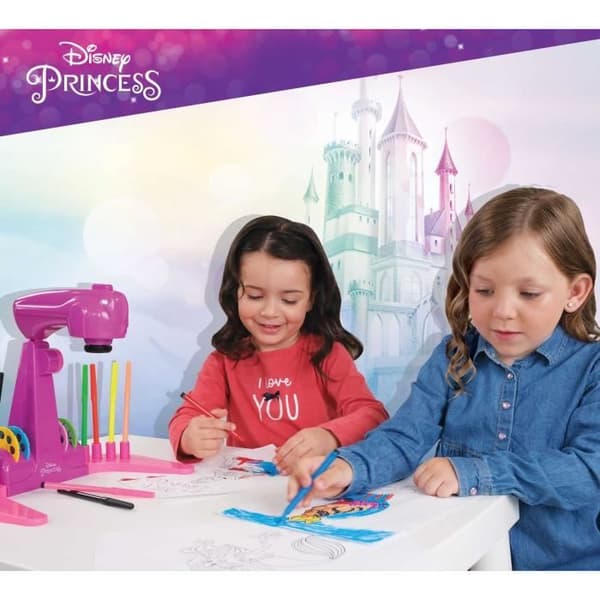 Ritprojekterare - LISCIANIGIOCHI - PRINSESSER - Inkluderade tillbehör, Prinsessmallar