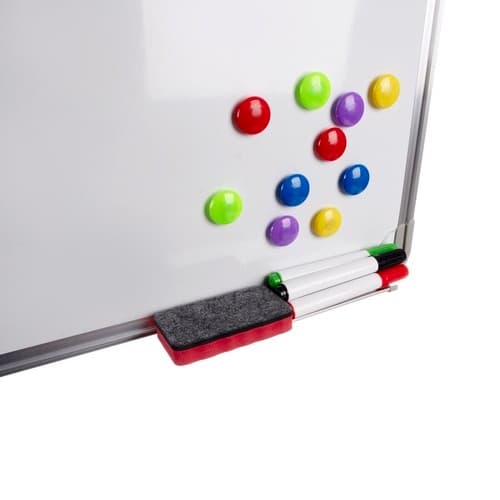Whiteboard-tavle med Tilbehør / Whiteboard - 60x40cm