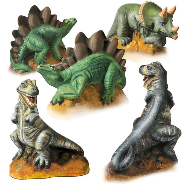 modellermasse SES Creative formstøbning Dinosaurer