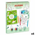 Miniatyrbillede 1 af 2: Tegninger til at tegne Alpino Dino Multifarvet (6 enheder)
