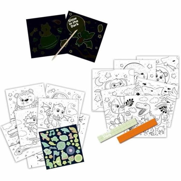 Väritettävät kuvat SES Creative 00118