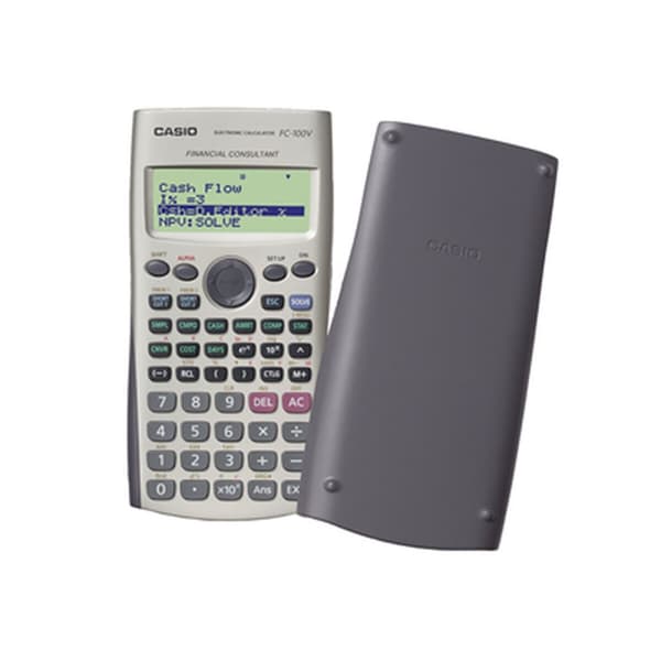 Videnskabelig Cal Casio FC-100V Sort Grå