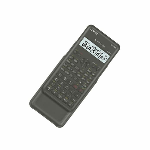 Tieteellinen laskin Casio FX-82 MS2 Musta Tumman harmaa Muovinen