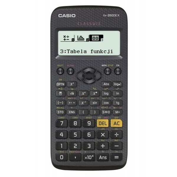Videnskabelig Cal Casio FX-350CEX Sort
