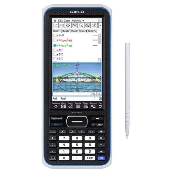 Grafregner Casio FX-CP400 Sort Sort