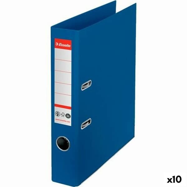 Håndtag til arkivskab Esselte Nº1 CO2 Neutral Blå A4 (10 enheder)