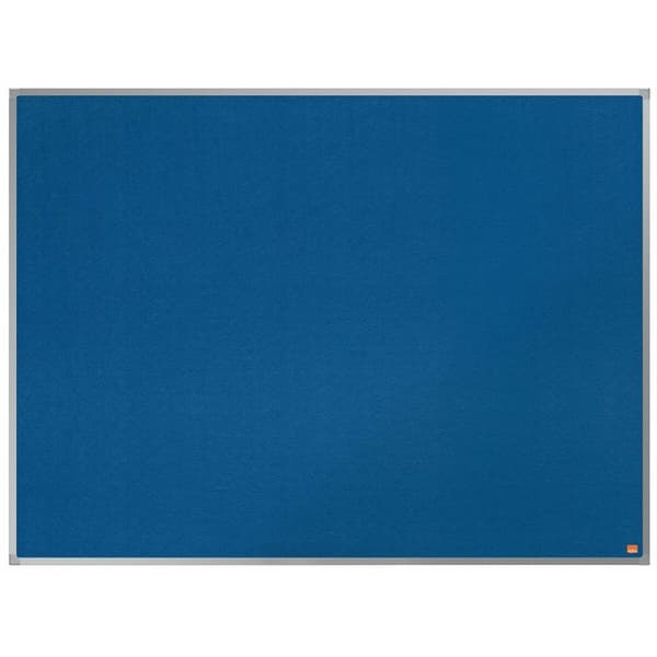 anslagstavla Nobo Essence Blå Filthatt Aluminium 120 x 90 cm