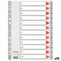 Pikkukuva 1 / 2: Erottimet Esselte Numeroitu Harmaa A4 12 Levyt (10 osaa)