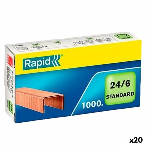 Niitit Rapid Standard 24/6 6 mm (20 osaa)