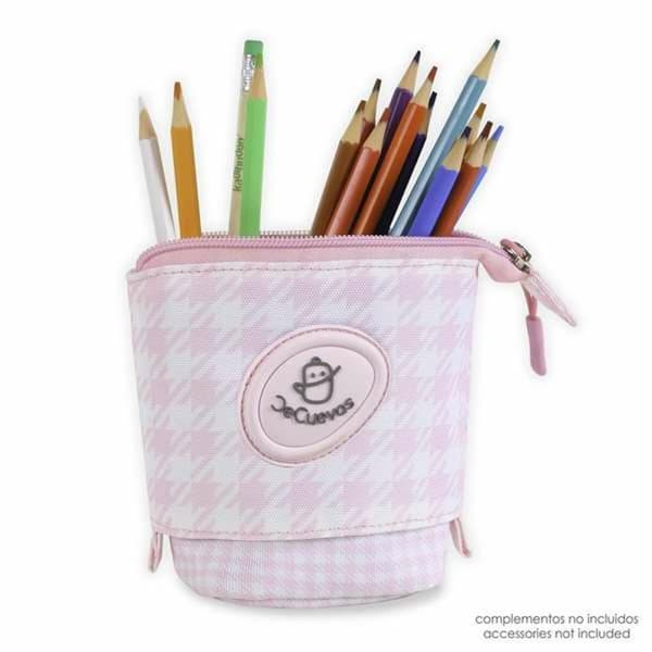 Blyantholder Decuevas Niza Pink 18 x 7 x 8 cm Convertible