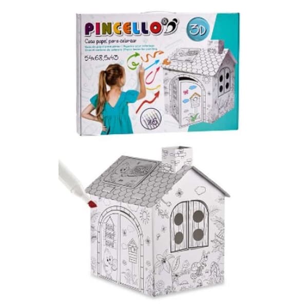 Paperipelit Pincello CV20973 Talo (4 osaa)