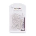 Miniatyrbillede 3 af 3: Tegnestifter Pincello 394 Gennemsigtig Metal Plastik (24 enheder)