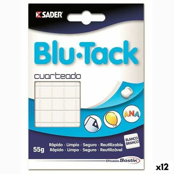 Filler Bostik Blu Tack Vit (12 antal)
