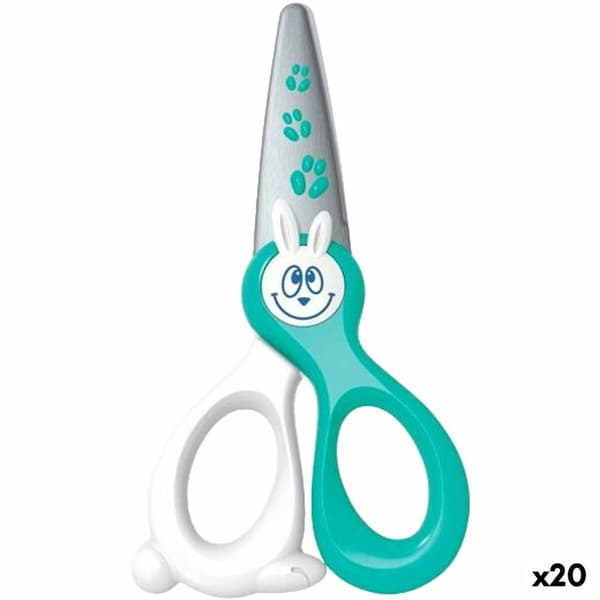 Sax Maped Kidikut Blå Vit 12 cm (20 antal)