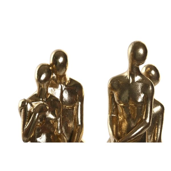 Könyvtámasz DKD Home Decor 9 x 8 x 26 cm Harts Glam