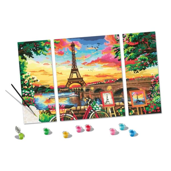 Målning med siffror Ravensburger 20134 80 x 50 cm 4 Delar 1 Delar 4 antal