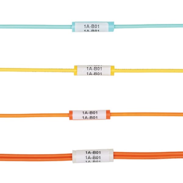 Identifierare för kabel Panduit NWSLC2-7Y Vit PVC (100 antal)