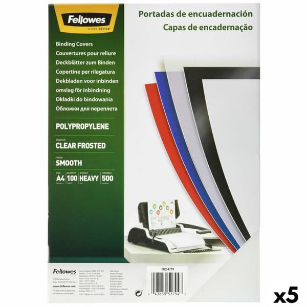 Bindande omslag Fellowes 54770 Transparent A4