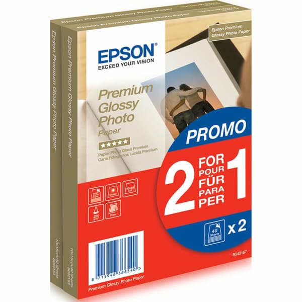 Fotopapper Blankt Epson 235B904 80 Blad (1 antal)