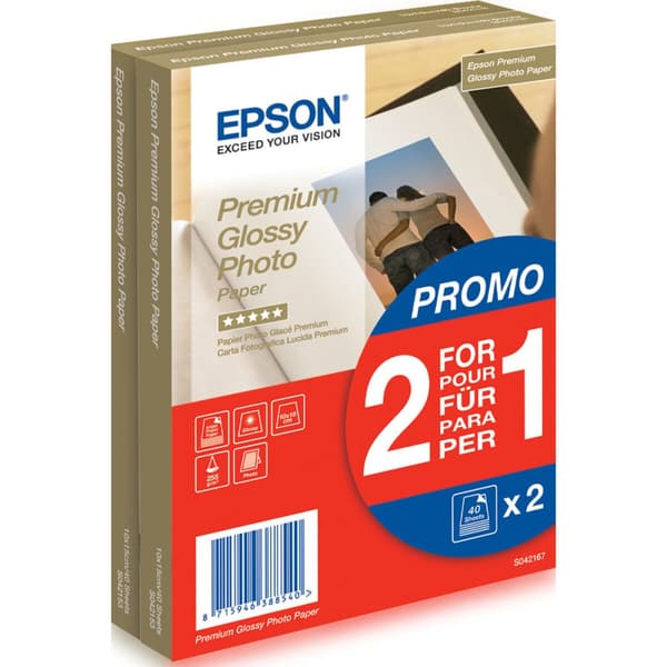 Fotopapper Blankt Epson 235B904 80 Blad (1 antal)