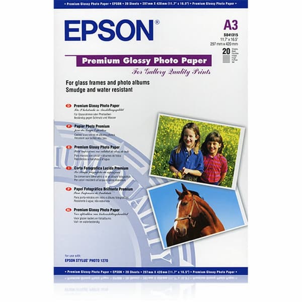Fotopapper Blankt Epson 2357125 A3 20 Blad