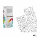 Pikkukuva 1 / 3: Lahjapaperi Pincello 80GR - COLOREAR 0,7 x 1,5 m Ajoneuvoja Muukalainen (50 osaa)