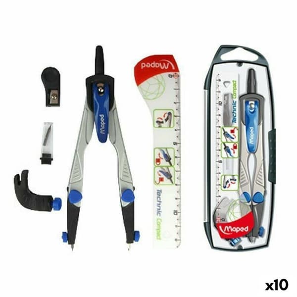 Kompass Maped 4 Delar (10 antal)
