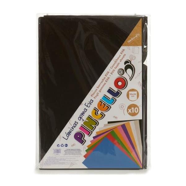 Eva Gummi Pincello 1804049-013 Sort 30 x 2 x 20 cm (24 enheder)
