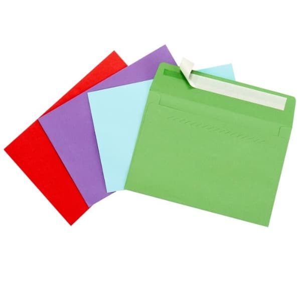 Kirjekuoret Pincello 12X17-24 Monivärinen Paperi 120 x 176 mm (48 osaa)