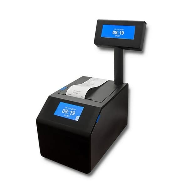 Termisk papirrulle Qoltec 51895 10 enheder Hvid 57 mm 30 m
