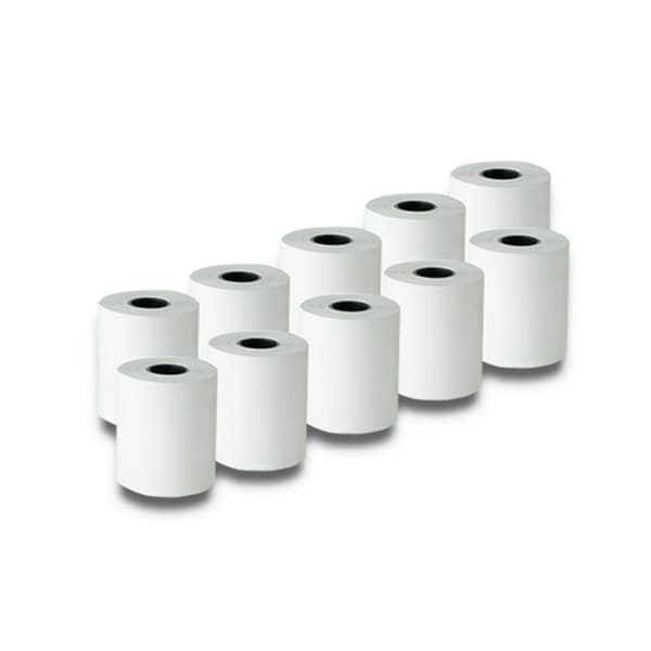 Termisk papirrulle Qoltec 51895 10 enheder Hvid 57 mm 30 m
