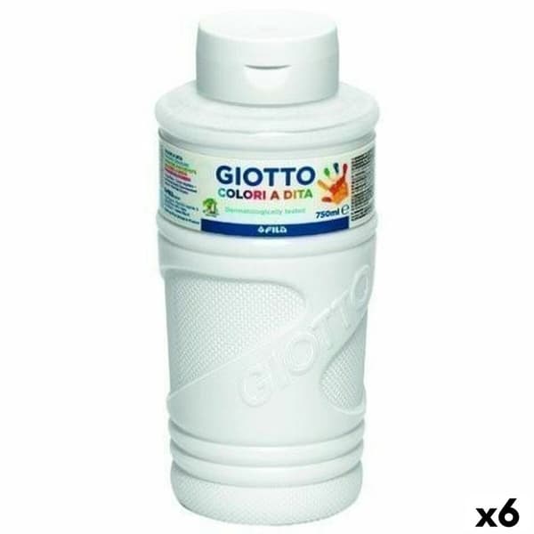 Sormiväri Giotto Valkoinen 750 ml (6 osaa)