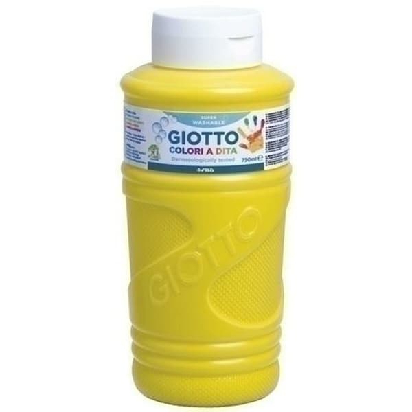 Sormiväri Giotto Keltainen 750 ml (6 osaa)