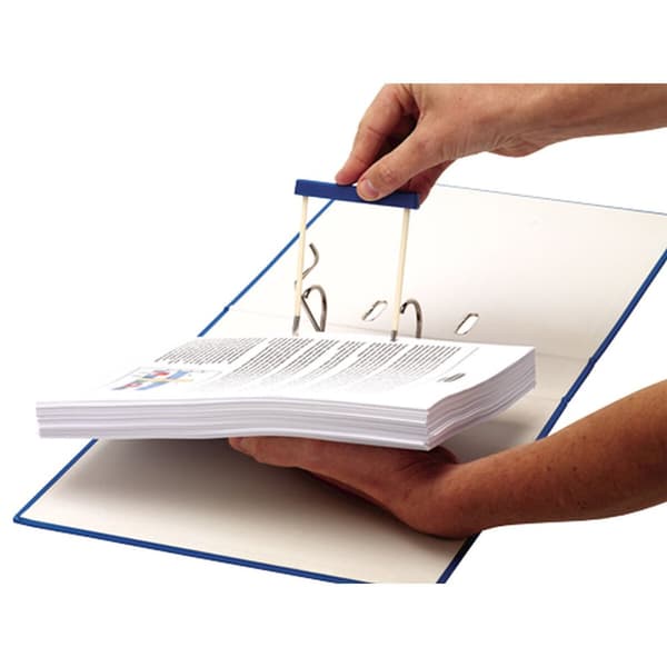 Fästanordning Fellowes Pro Clip 50 antal Blå Återvunnen plast 10,1 x 9,2 x 0,9 cm