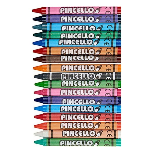 Farvevoks Pincello 36C Multifarvet (6 enheder)