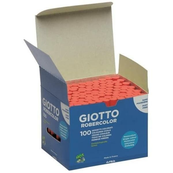 Kridt Giotto Robercolor Rød 16 enheder 100 Dele