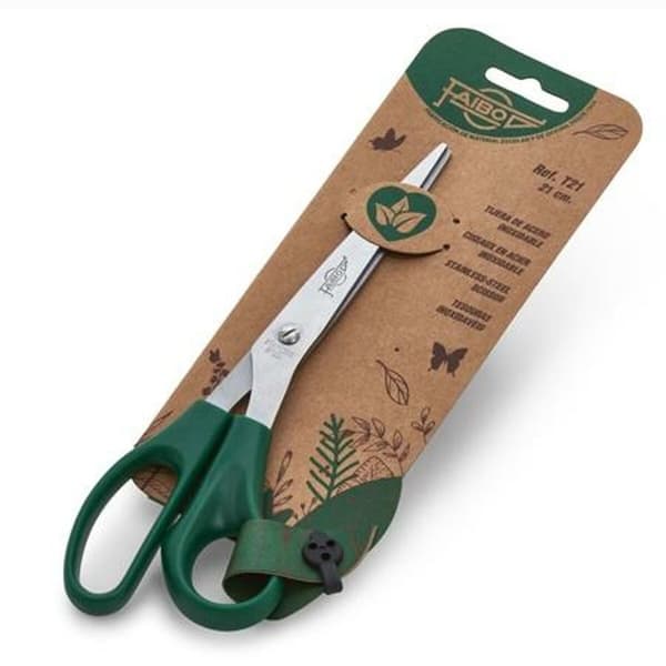 Saks Faibo Grøn Rustfrit stål 21 cm (10 enheder)