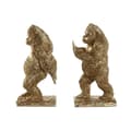 Miniatyrbillede 1 af 4: Držalo za knjige Home ESPRIT Harpiks Gorilla 13 x 12,5 x 24 cm