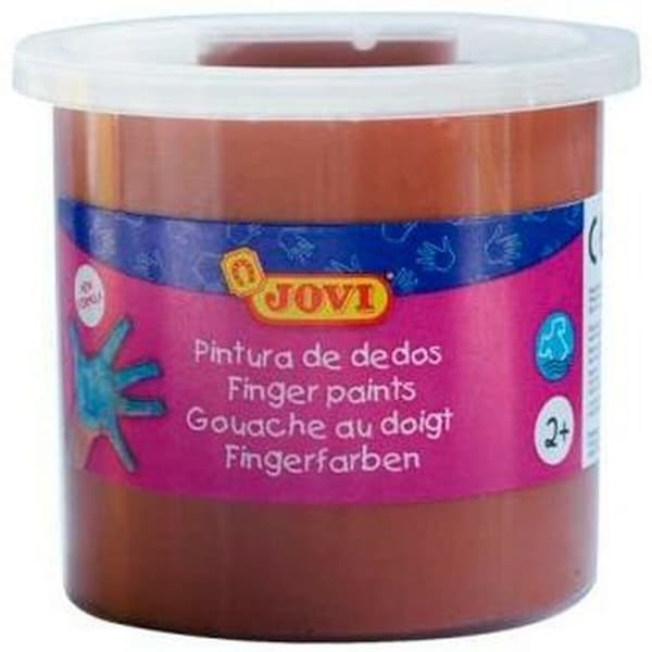 Fingermaling Jovi Fingermaling Brun 5 Deler 125 ml