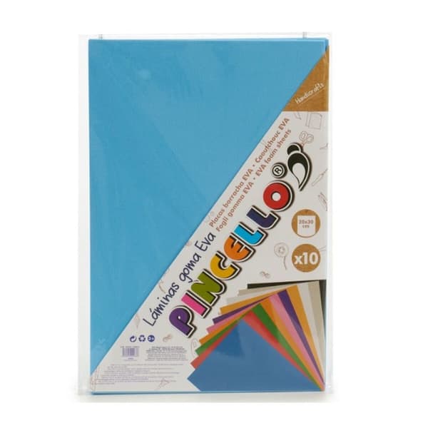 Eva Gummi Pincello 1804049-010 Lyse Blå 30 x 0,2 x 20 cm (24 enheter)