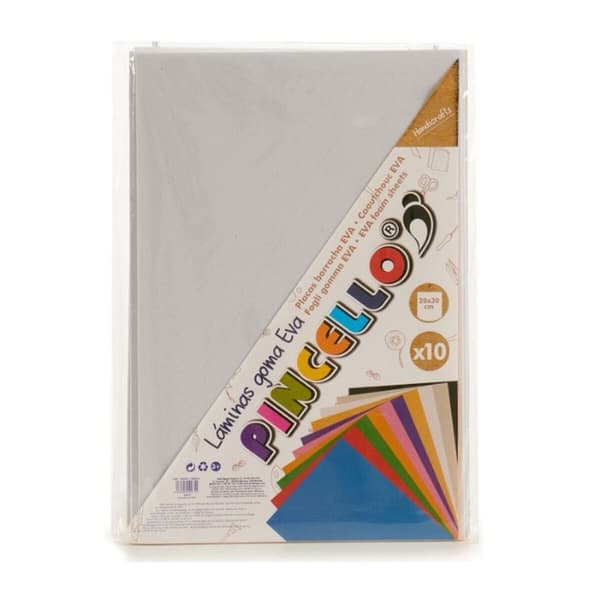 Eva Gummi Pincello 1804049-012 Hvit 30 x 2 x 20 cm (24 enheter)