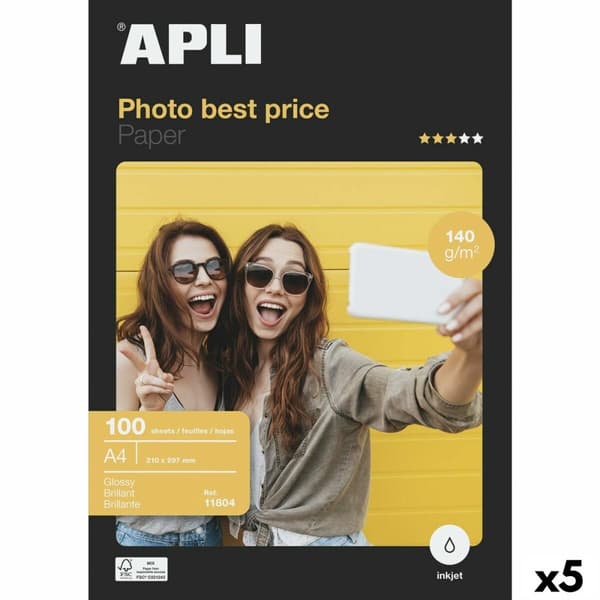 Glossy Fotopapir Apli 11804